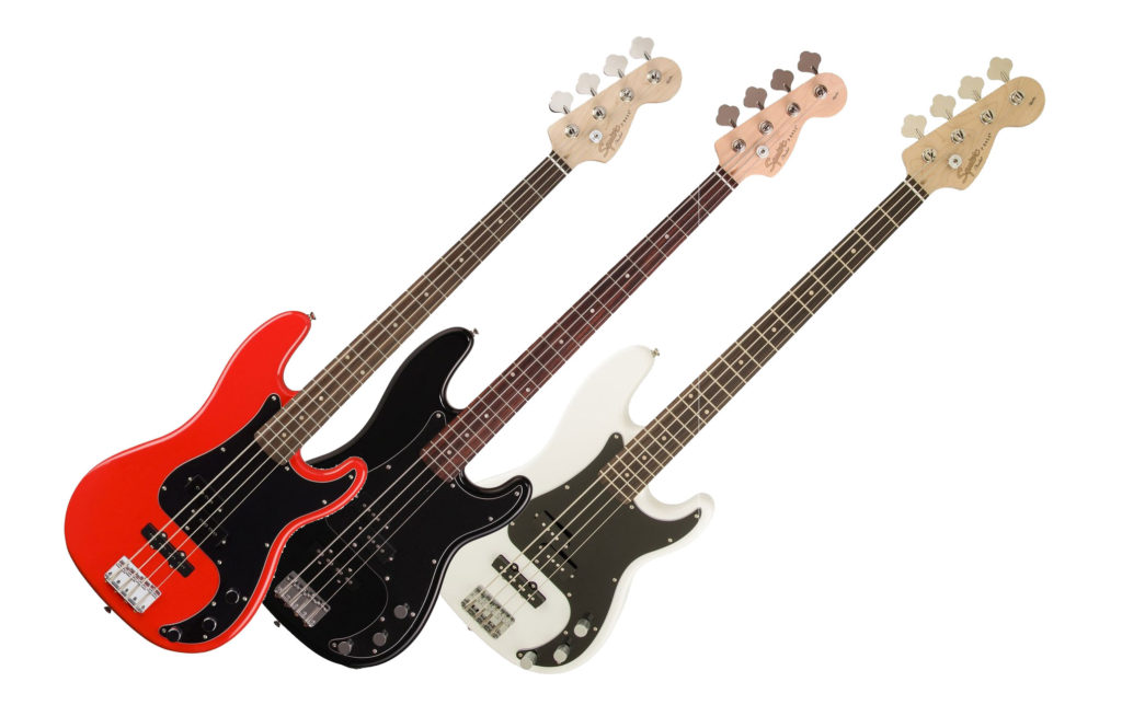 Which bass Squier Affinity Precision Jazz Basses