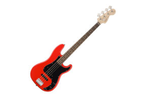 Squier Affinity Precision Jazz in red