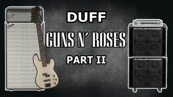 Duff Mckagan Amplifier Rig